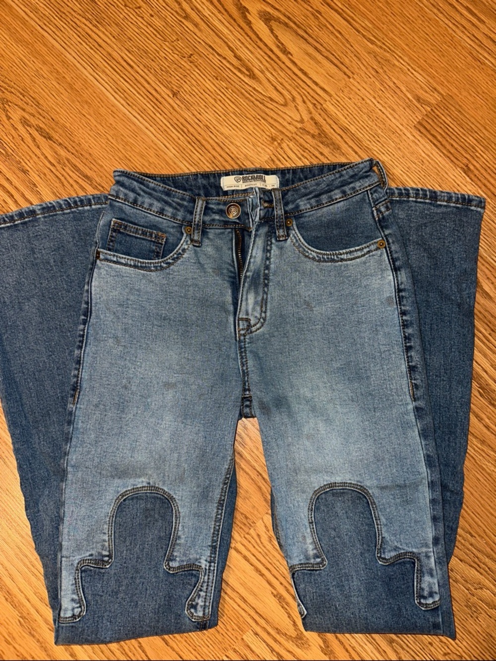 High Rise Boot Cut Jeans